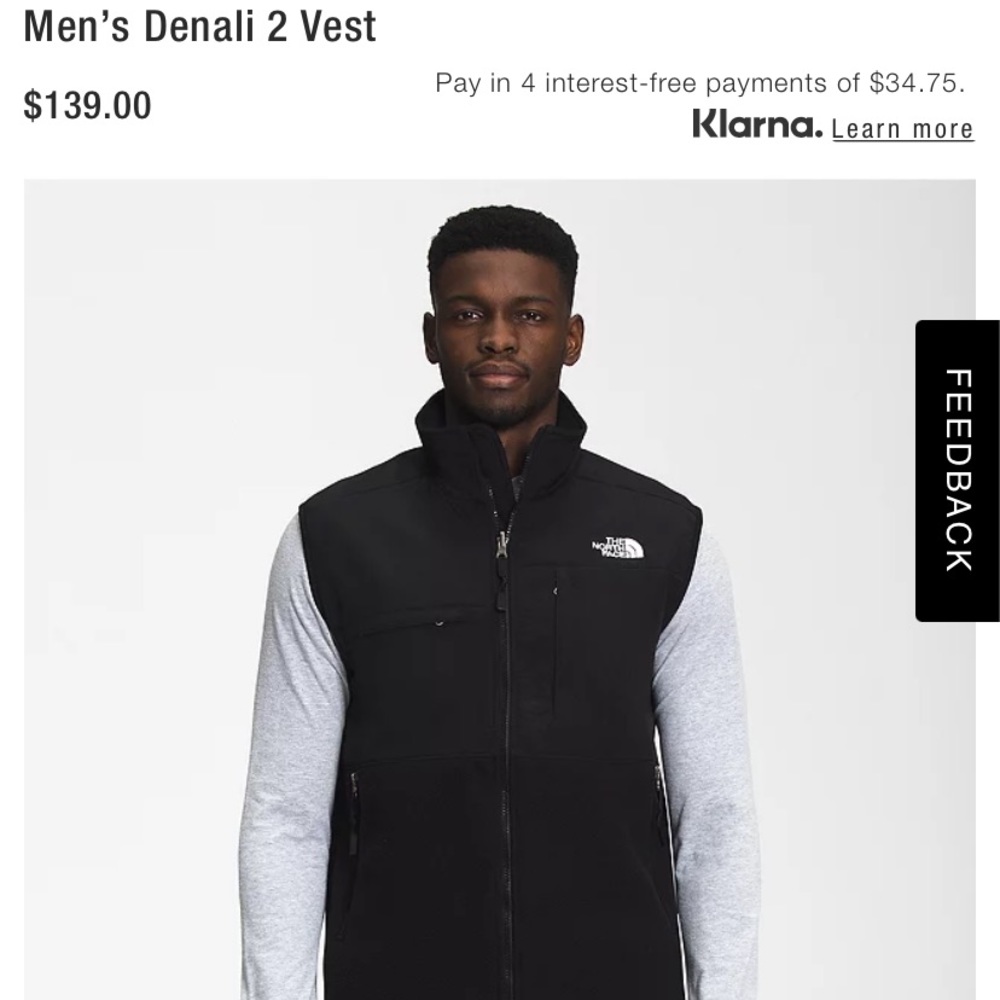 The North Face winter vest